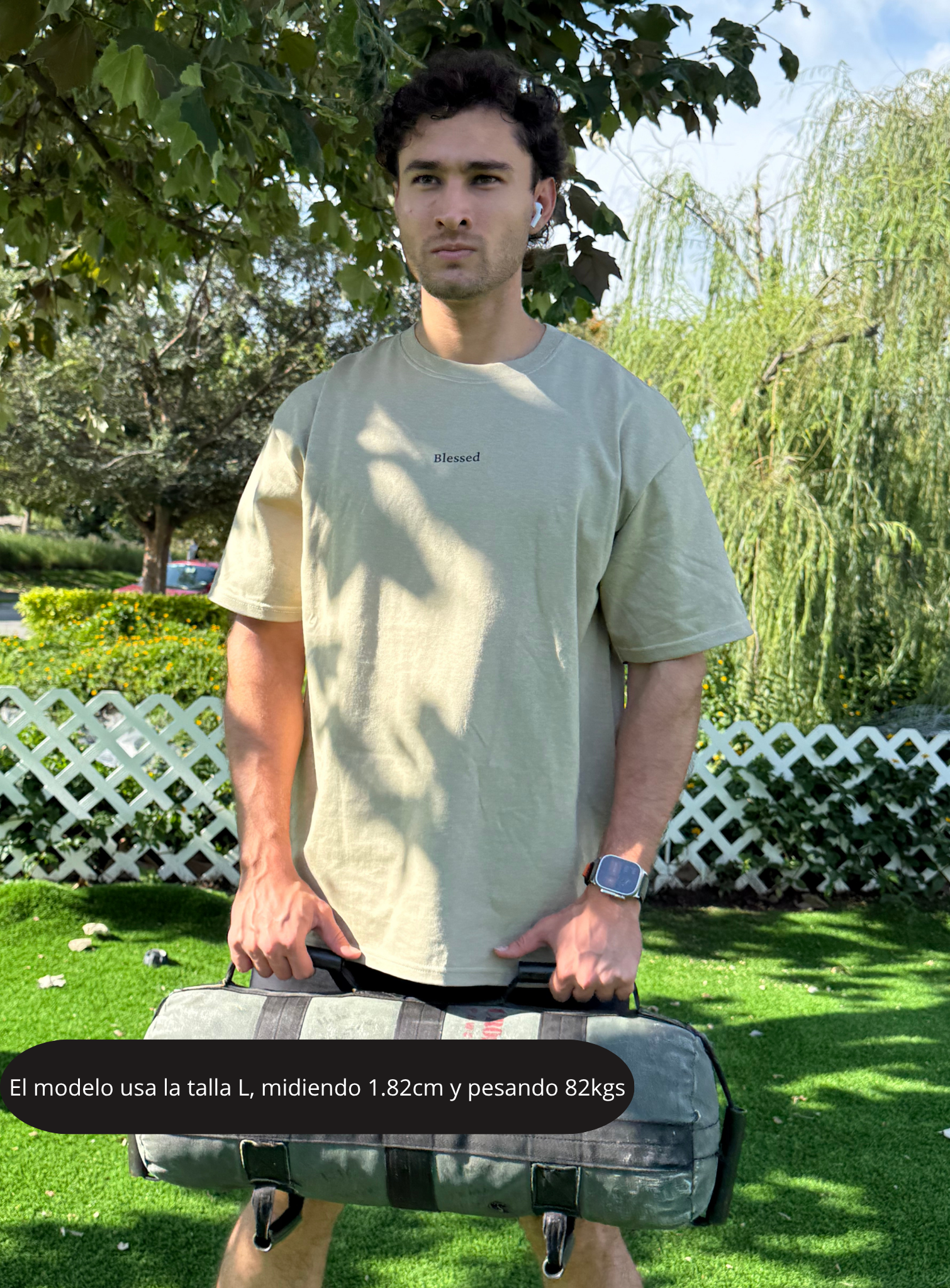 Playera Oversize 'Blessed'