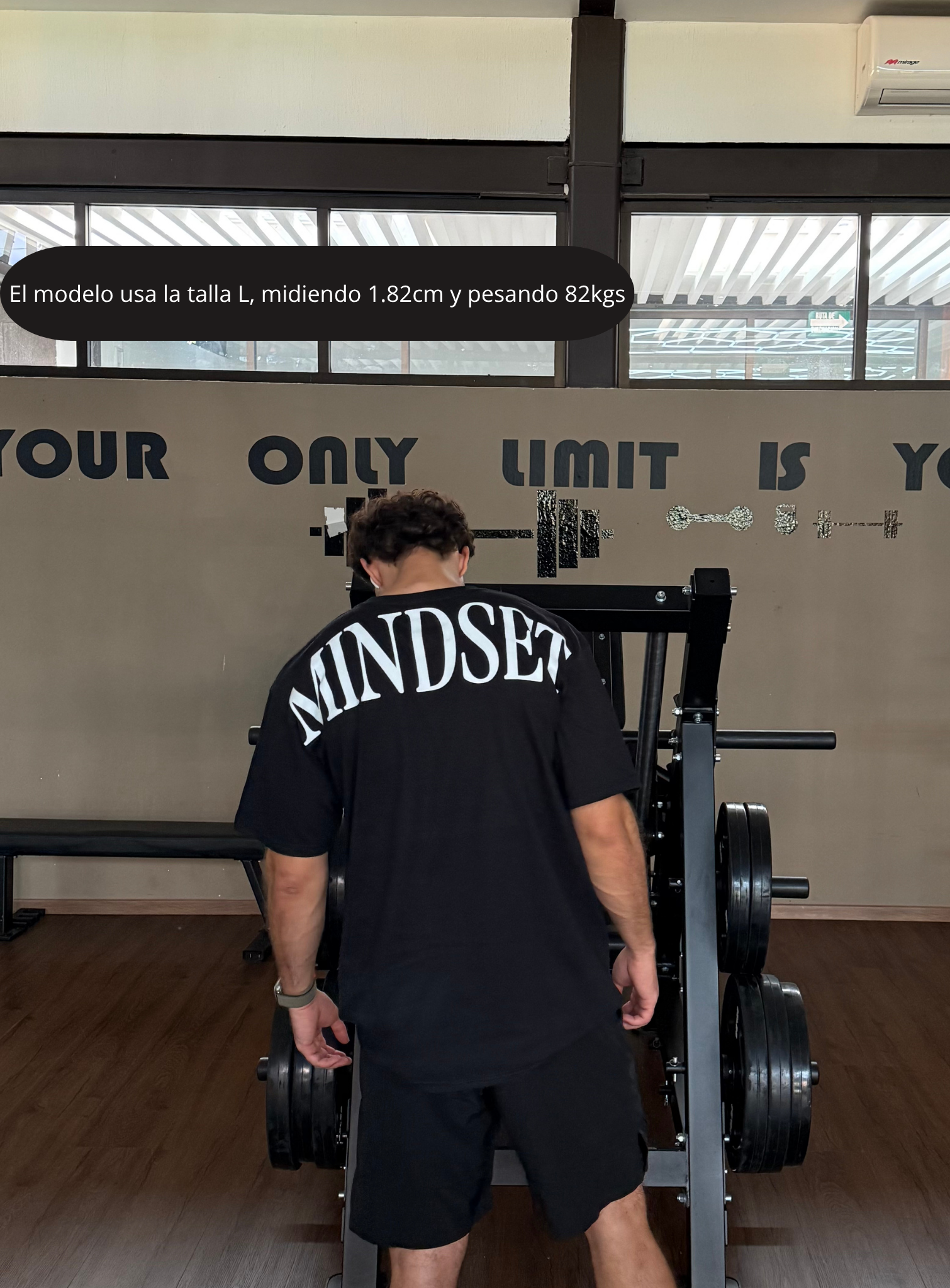 Playera Oversize 'MINDSET'