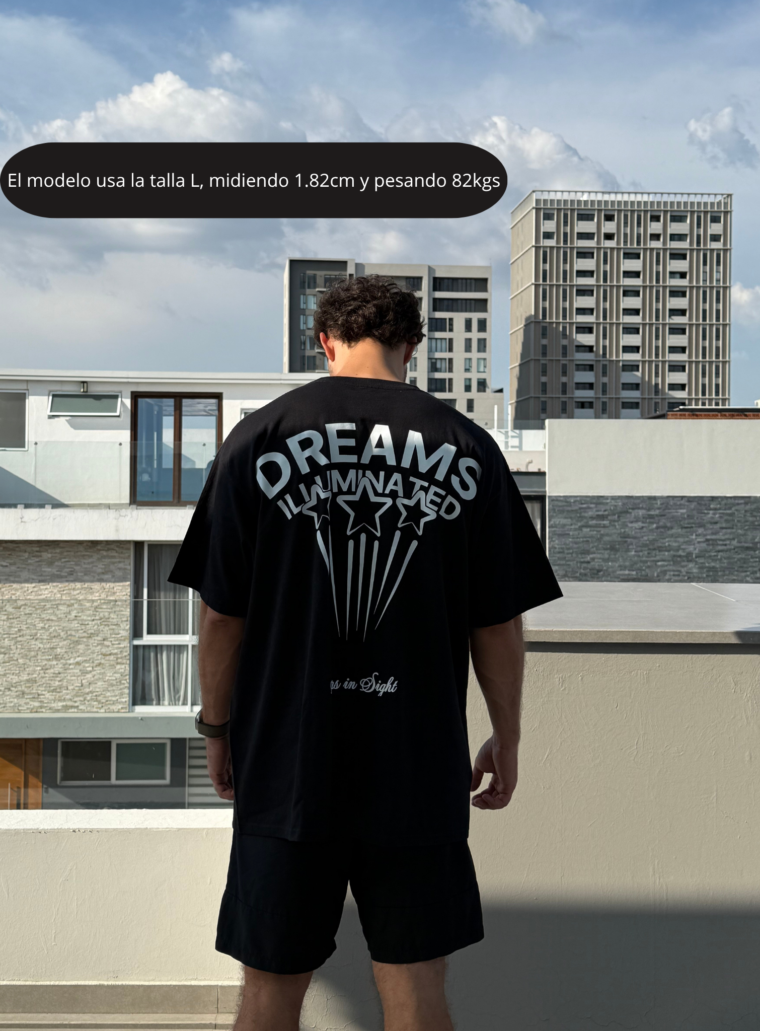 Playera Oversize 'Stars'